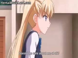 Nejaukas karstās līdz trot blondīne liels pupiem anime enchantress part5